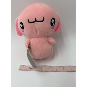 Hot Topic Pink Axolotl Plush Holding pretend Knife Kawaii Salamander Plush Toy